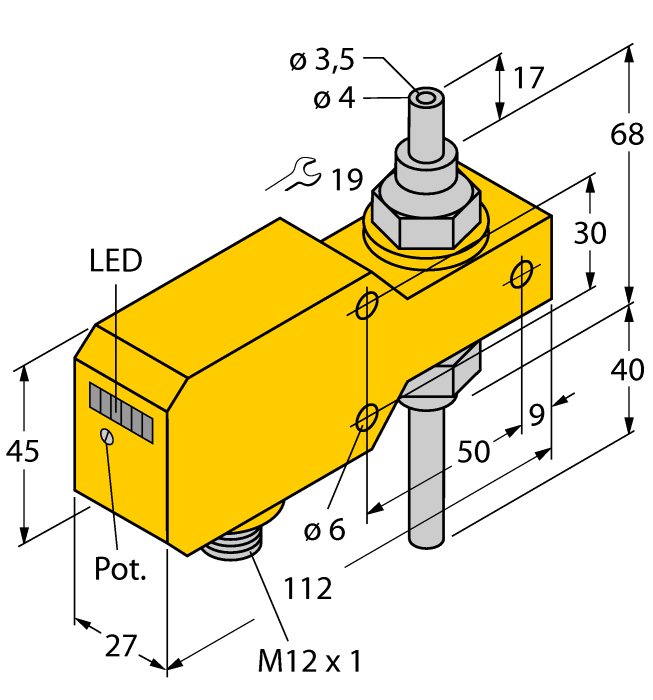 TURCK FCS G3/4A4 NA H1141 6870306 Strömungswächter Eintauchsensor OVP NEU TURCK FCS G3/4A4 NA H1141 6870306 Strömungswächter Eintauchsensor OVP NEU