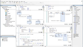 Screenshot einer Programmieroberfläche aus dem Automatisierungsprogramm Codesys