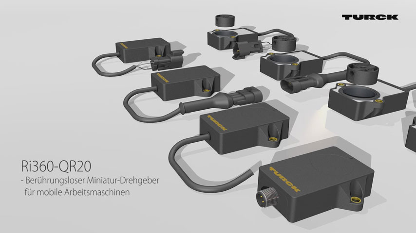 Ri360-QR20 – Miniatur-Drehgeber für mobile Maschinen