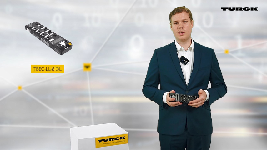 Elevator Pitch: EtherCAT-Block-I/O mit acht IO-Link-Mastern