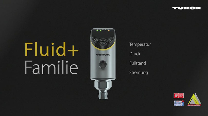 Fluid+ Familie – innovative Sensor-Plattform für Druck, Strömung, Temperatur