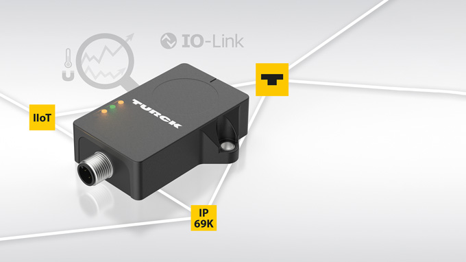 Magnetfeld-/Temperatursensor mit IO-Link