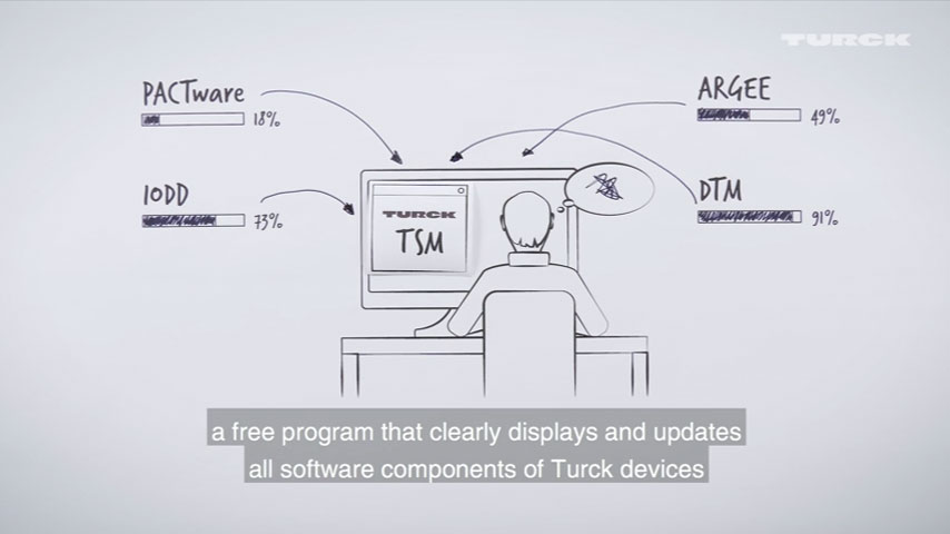 TSM: So verwalten Sie Ihre gesamte Software mit dem Turck Software Manager (Englisch)